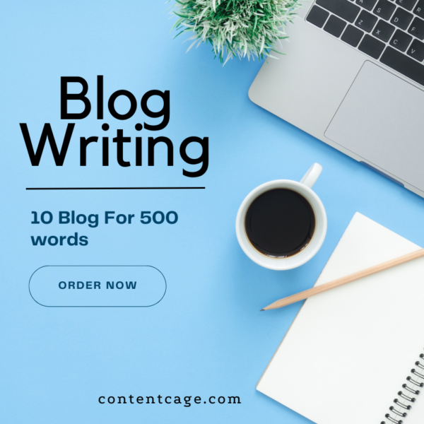 Blog Writing (10 Blogs of 500 words each)