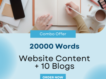 Website Content + 10 Blogs